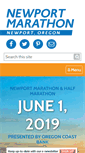 Mobile Screenshot of newportmarathon.org